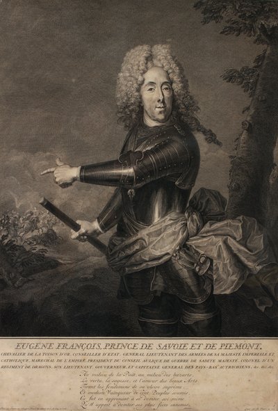 Principe Eugenio di Savoia da Bernard Picart