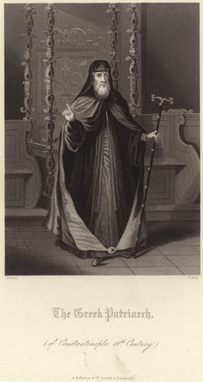 Il Patriarca greco da Bernard Picart