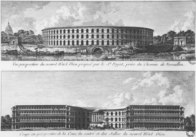 Progetto per il trasferimento di un nuovo Hotel-Dieu sull