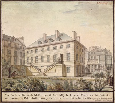 Il padiglione a Bellechasse, 1778 da Bernard Poyet