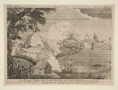Vista esatta della recente battaglia a Charlestown (Bunker Hill) da Bernard Romans