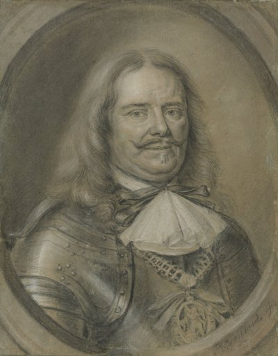 Ritratto di Michiel Adriaansz. de Ruyter da Bernard Vaillant