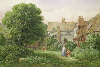 Vecchia casa a Hendon da Bernard Walter Evans