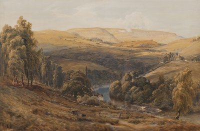 Valle del Dee, vicino a Llangollen da Bernard Walter Evans