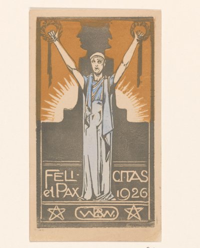 Felicitas et Pax 1926 da Bernard Willem Wierink