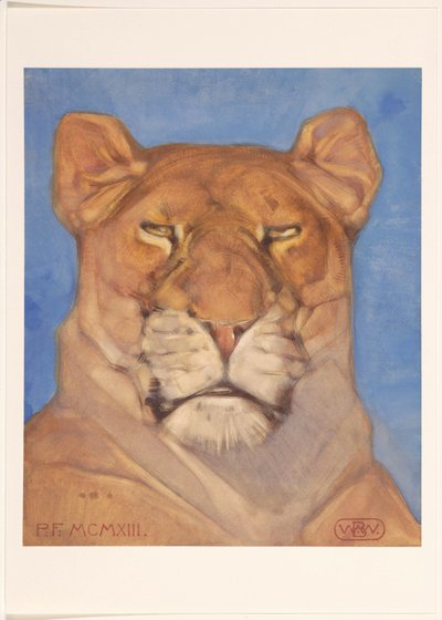 Testa di una leonessa da Bernard Willem Wierink