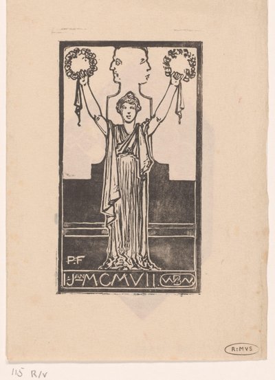 Donna in abito romano da Bernard Willem Wierink