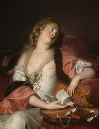 Signora che Legge le Lettere di Eloisa e Abelardo da Bernard d