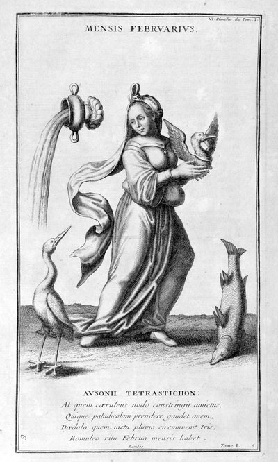Una rappresentazione di febbraio, 1757 da Bernard de Montfaucon