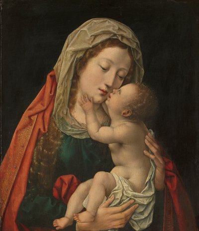 La Vergine con Bambino da Bernard van Orley (workshop of)