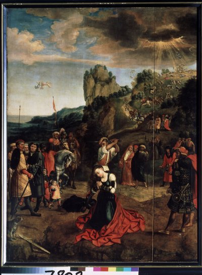 Il martirio di Santa Caterina da Bernard van Orley