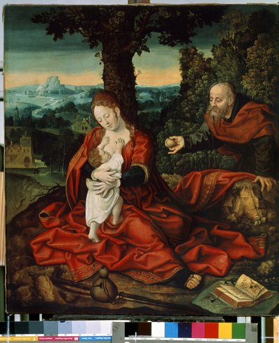 Il riposo durante la fuga in Egitto da Bernard van Orley
