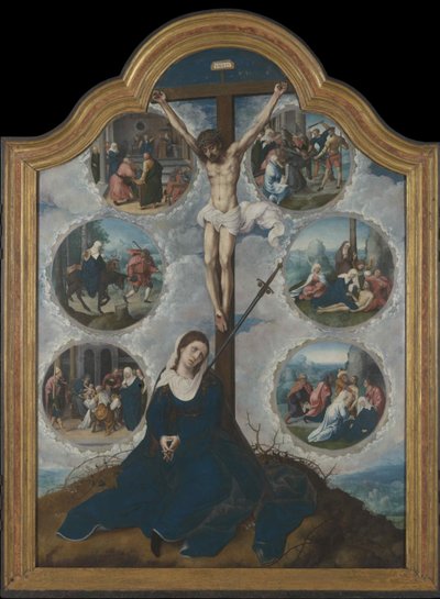 Nostra Signora dei Sette Dolori, ca 1525-1528 da Bernard van Orley
