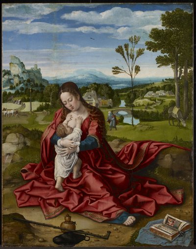 Riposo durante la fuga in Egitto, c.1518 da Bernard van Orley