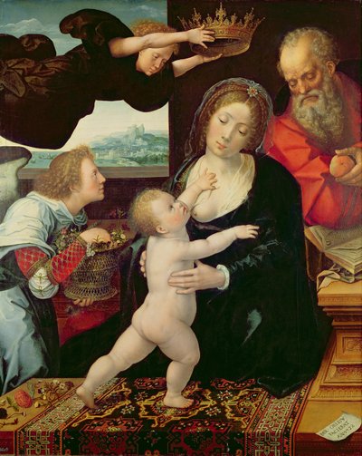 La Sacra Famiglia da Bernard van Orley