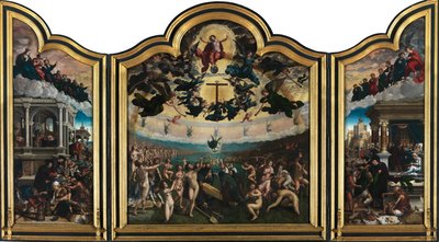 Il Giudizio Universale e le Sette Opere di Misericordia da Bernard van Orley