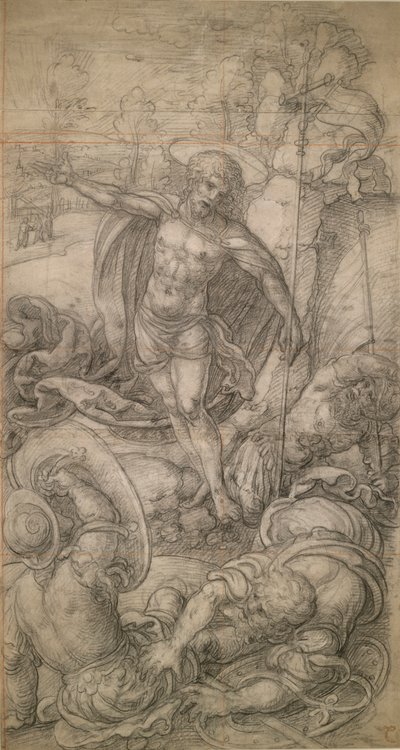 La resurrezione di Cristo da Bernard van Orley