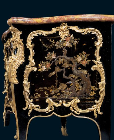 Comò, c.1745 da Bernard van Risenburgh II