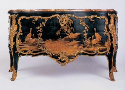 Comò, c.1745 da Bernard van Risenburgh II
