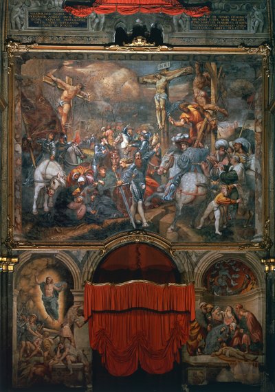 Crocifissione e Deposizione da Bernardino Gatti