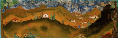 Paesaggio toscano da Bernardino Barbatelli