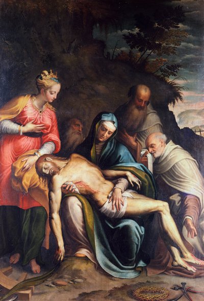 Pietà o Deposizione di Cristo con Santa Caterina d