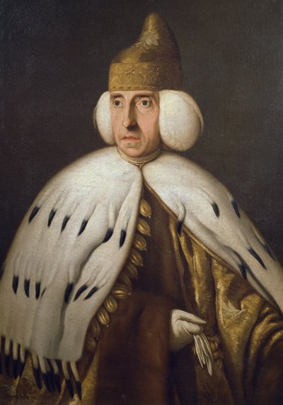 Ritratto del Doge Ludovico Manin, di Bernardino Castelli da Bernardino Castelli