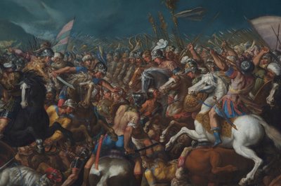 La lotta tra Scipione Africano e Annibale da Bernardino Cesari