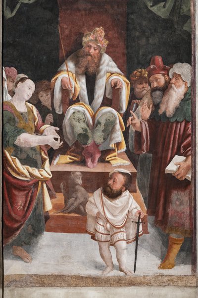 Martirio di Santa Caterina (dettaglio) da Bernardino Lanino