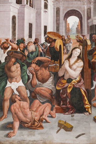 Martirio di Santa Caterina (dettaglio) da Bernardino Lanino