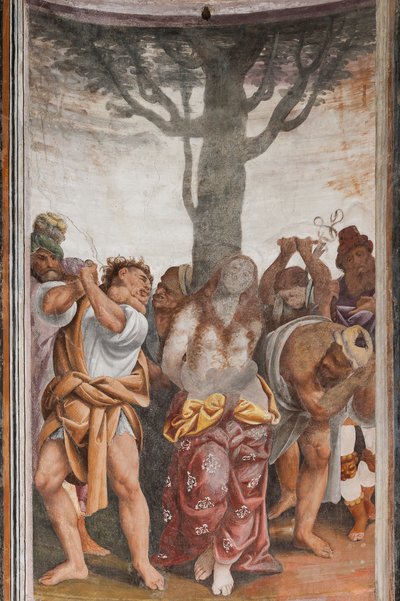 (dettaglio) Il martirio di Santa Caterina da Bernardino Lanino