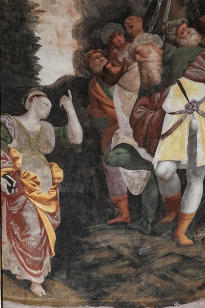 Martirio di Santa Caterina (dettaglio) da Bernardino Lanino