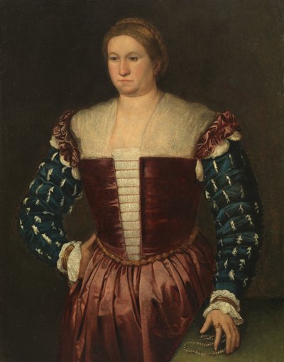 Ritratto di una signora, c.1545-50 da Bernardino Licinio
