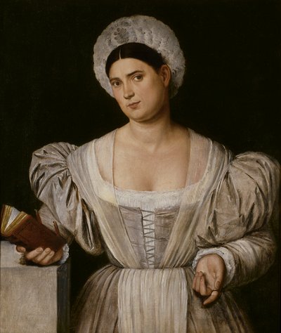 Ritratto di donna (Agnese, cognata del pittore) da Bernardino Licinio