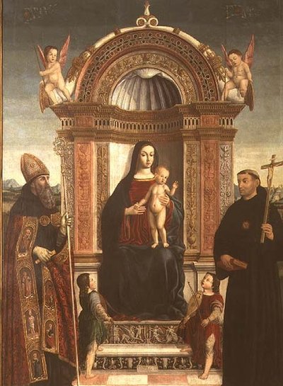 Madonna col Bambino con San Nicola da Tolentino e Sant