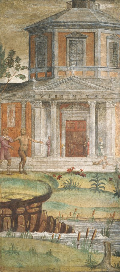 Cefalo e Pan al Tempio di Diana, c. 1520-1522 da Bernardino Luini