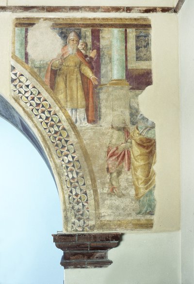 Espulsione di San Gioacchino dal Tempio da Bernardino Luini