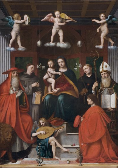 Sacra Conversazione, Pala Raimondi da Bernardino Luini