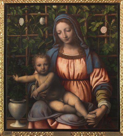 Madonna e Bambino (Madonna del Roseto) da Bernardino Luini