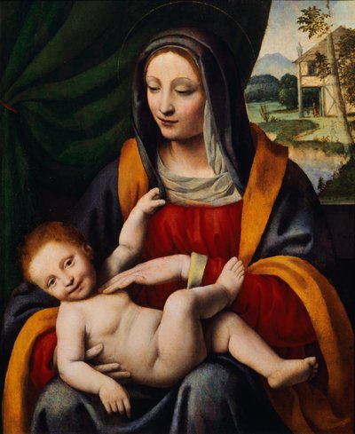 Madonna col Bambino da Bernardino Luini