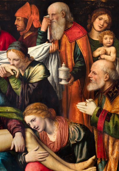 Milano, Chiesa di San Giorgio al Palazzo, Bernardino Luini, Deposizione da Bernardino Luini