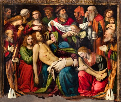 Milano, Chiesa di San Giorgio al Palazzo, Bernardino Luini, Sepoltura da Bernardino Luini