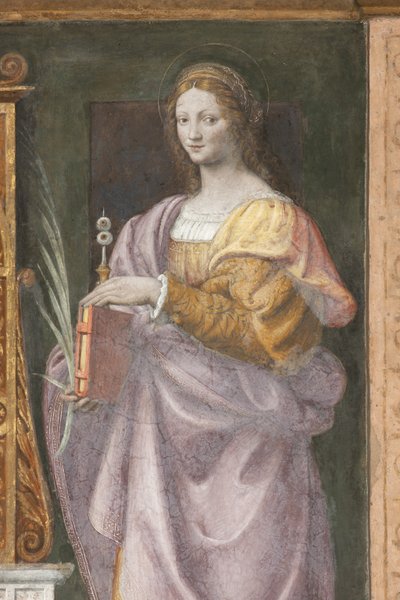 Santa Lucia, c.1522-25 (dettaglio) da Bernardino Luini