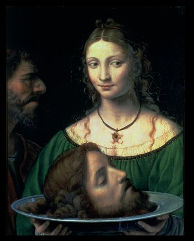 Salomè con la testa di Giovanni Battista, c.1525-30 da Bernardino Luini
