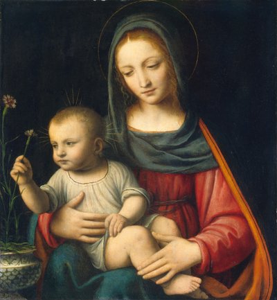 La Madonna del Garofano da Bernardino Luini