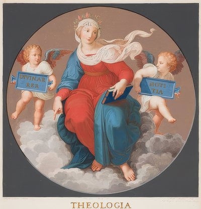 Teologia (Stanze della Segnatura) da Bernardino Nocchi