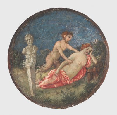 Giove e Antiope da Bernardino Pinturicchio