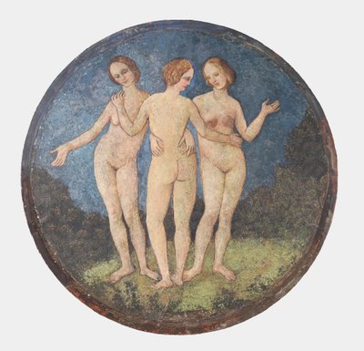 Le tre Grazie da Bernardino Pinturicchio