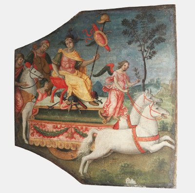 Trionfo di un guerriero da Bernardino Pinturicchio