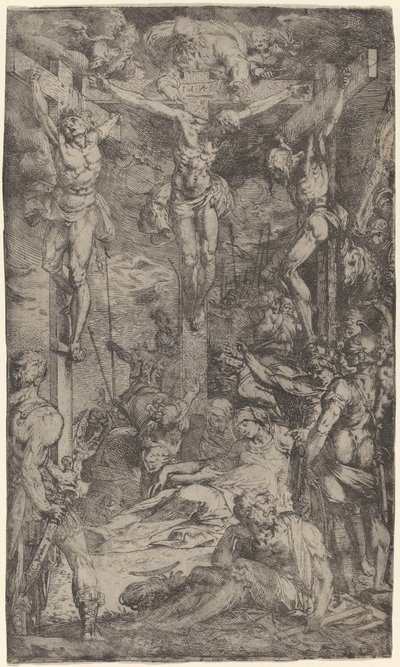 La Crocifissione da Bernardino Poccetti